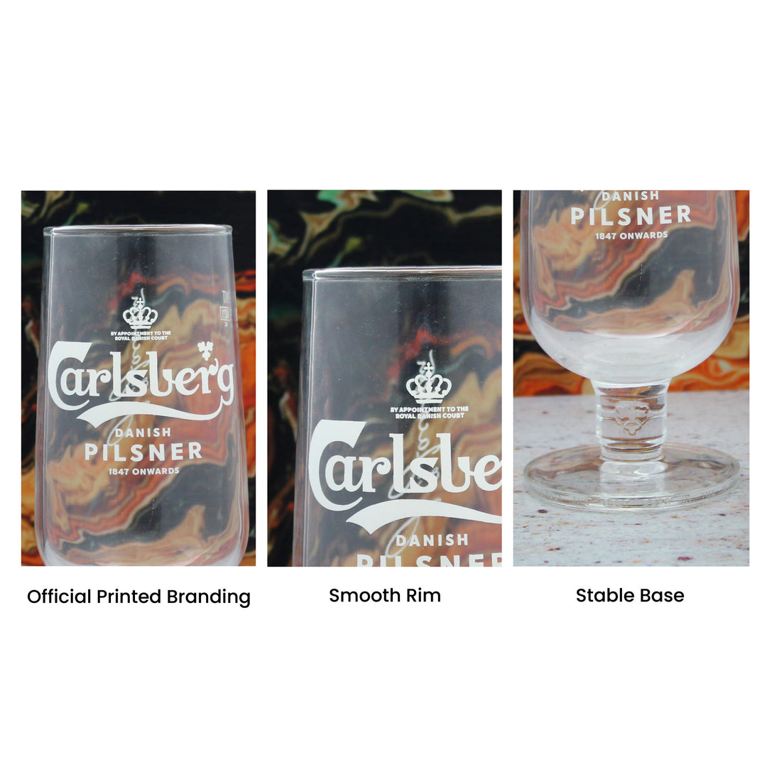 Engraved Carlsberg Chalice Pint Glass Image 7