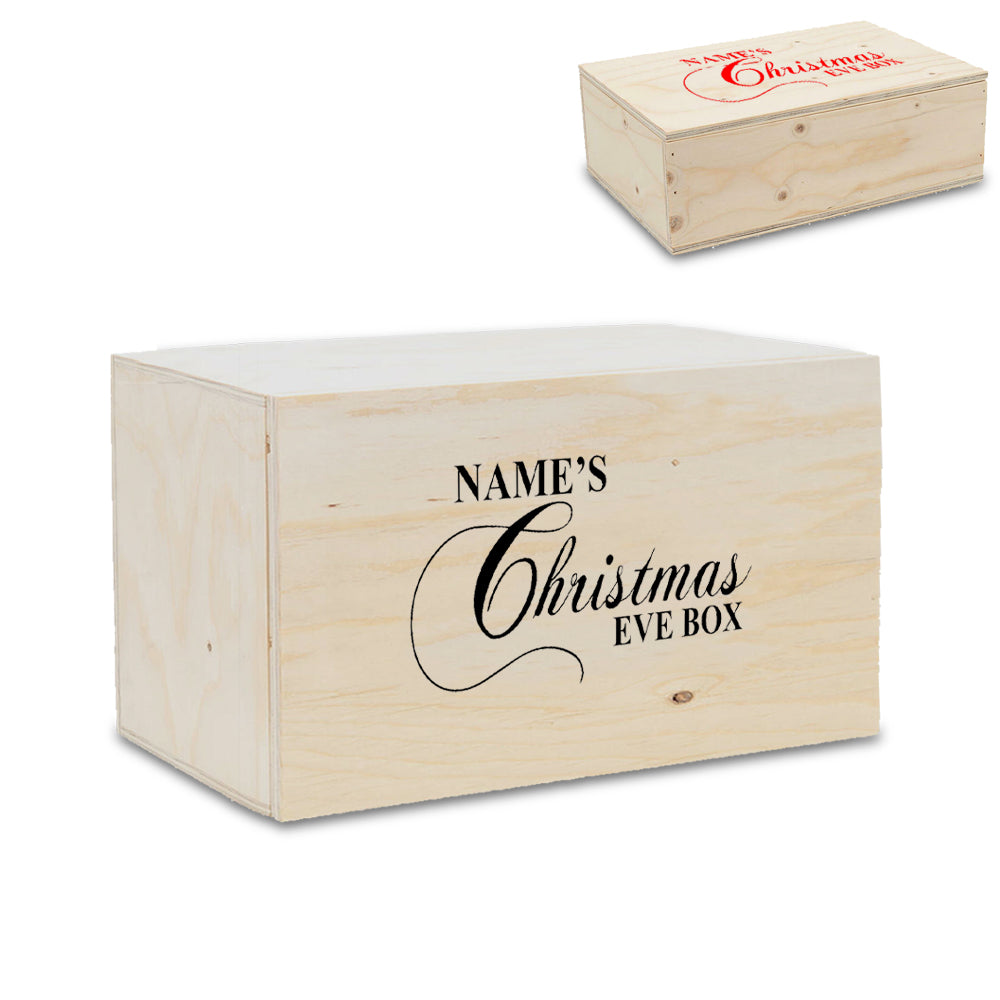 Wooden Christmas Eve Box Image 1