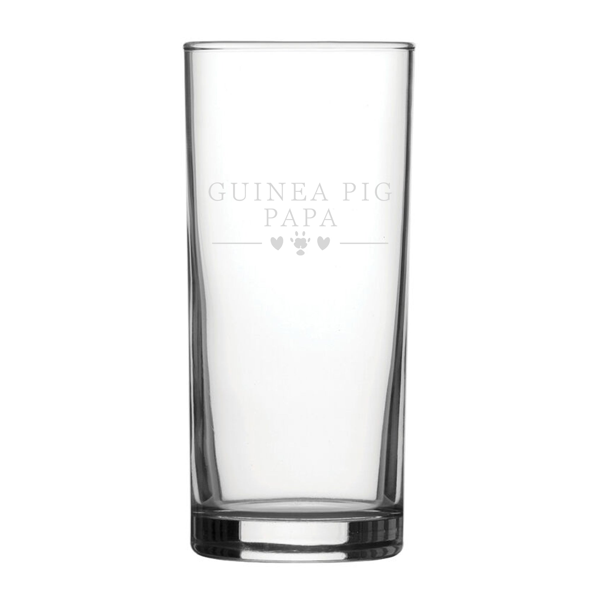 Guinea Pig Mama - Engraved Novelty Hiball Glass Image 1