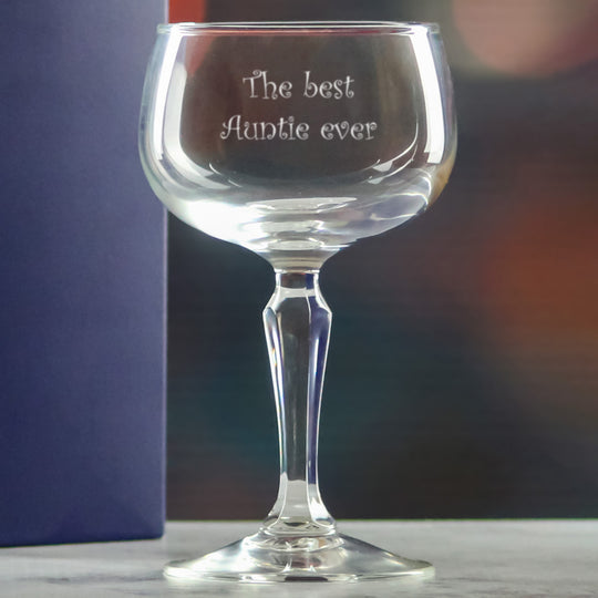 Engraved Monti Sherbet Cocktail Champagne Coupe, Personalise with Any Name or Message Image 4