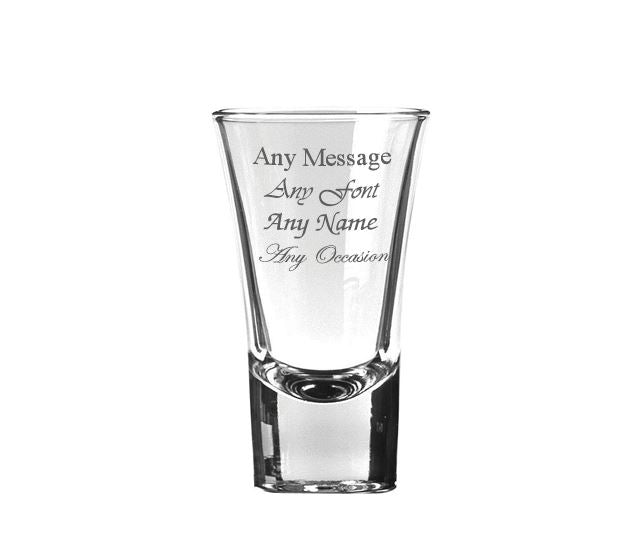 Engraved Boston Shot Glass 2oz Image 2