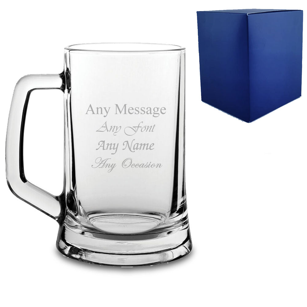 Engraved Beer Mug Tankard 23.25oz Image 2