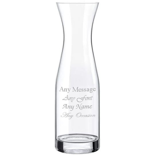 Engraved 1000ml Serl Water Wine Carafe Image 1