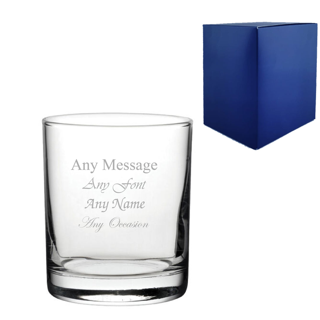 Engraved Istanbul Whiskey Tumbler 6.66oz/196ml, Any Message Image 1