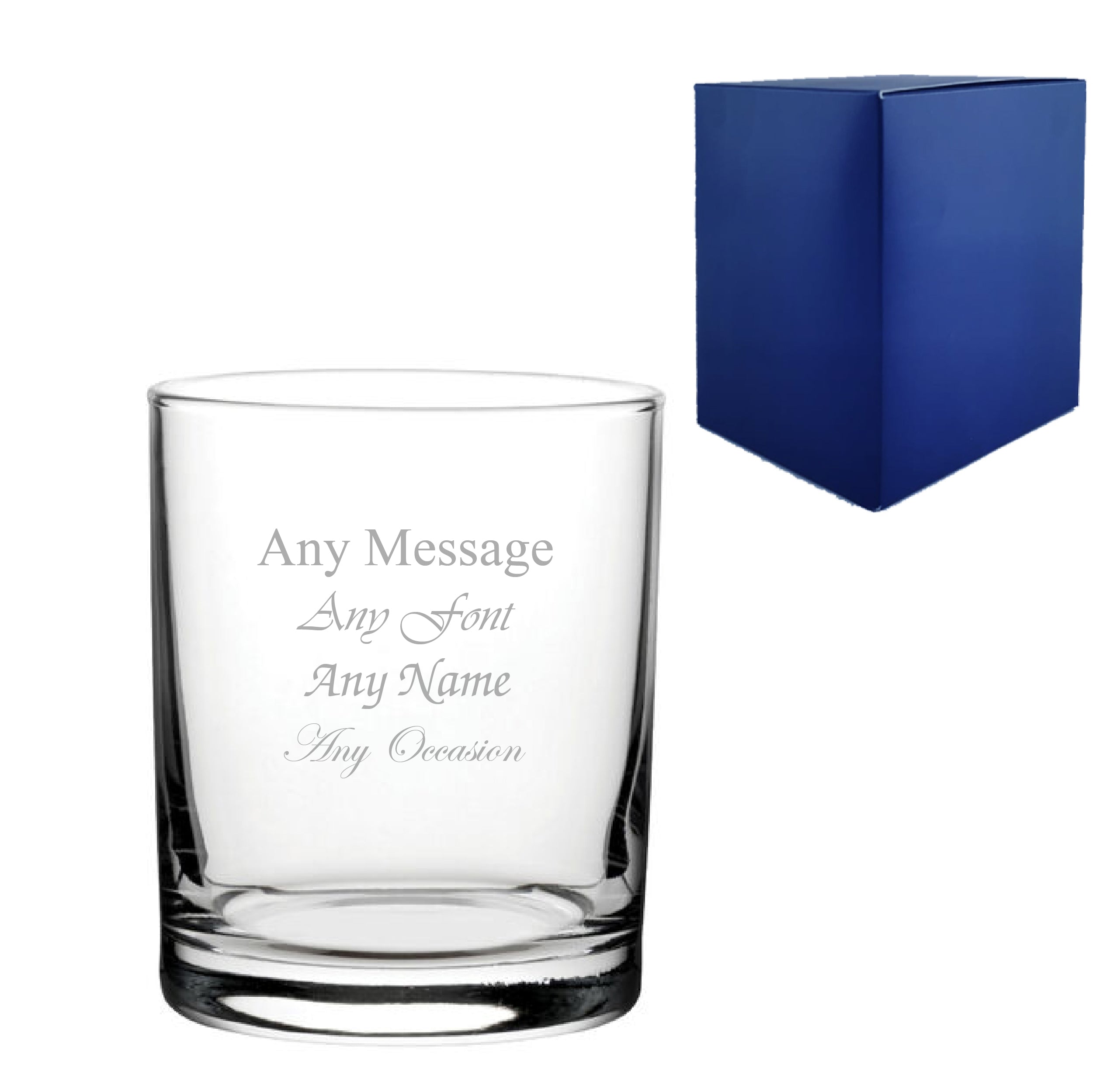 Engraved Istanbul Whiskey Tumbler 8.75oz/258ml, Any Message Image 1