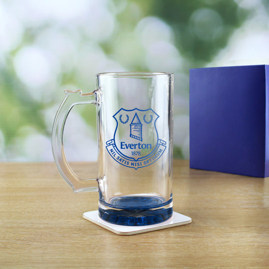 Engraved Official Everton 20oz Beer Mug, Gift Boxed Image 3