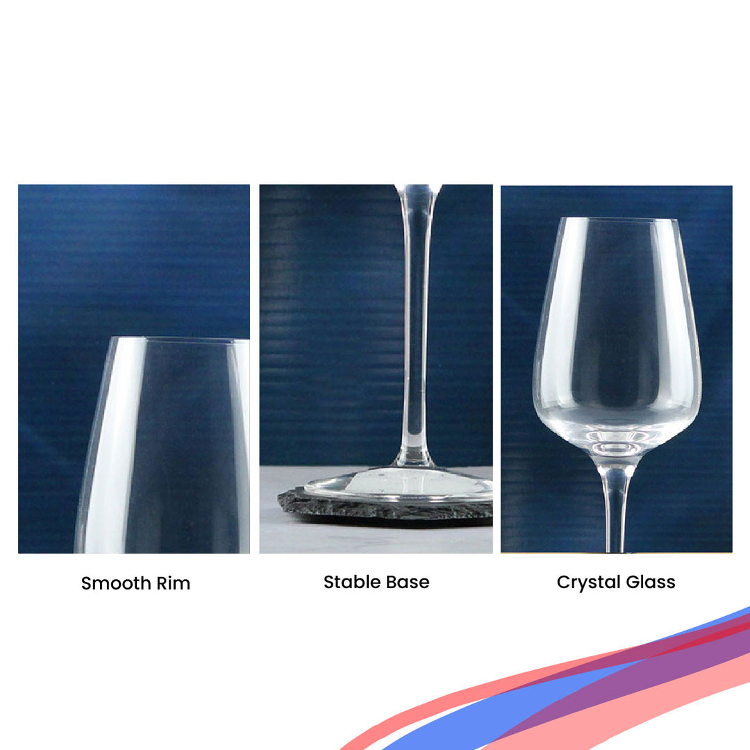 Engraved Crystal Wine Glass, Sublym Small 250ml Glass, Gift Boxed Image 7