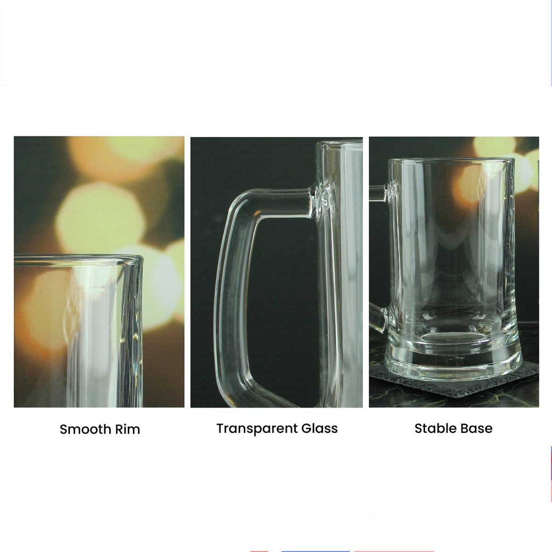 Engraved Beer Mug Tankard 23.25oz Image 4